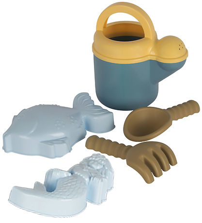 Dantoy BIO Plastic Strand sett - 4 Partar - Blátt/Grænt