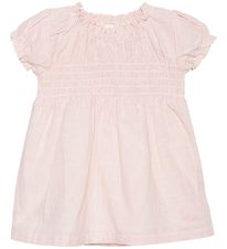 En Fant Jurk - Gestreept - Misty Rose