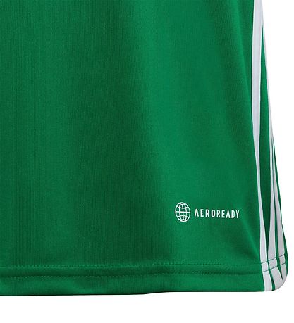 adidas Performance Stuttermabolur - TAFLA 23 - Grænt/Hvítur