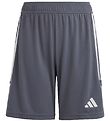 adidas Performance Shorts - TIRO 23 - Grau/Weiß
