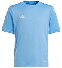adidas Performance T-Shirt - TABEL 23 - Lichtblauw/Wit