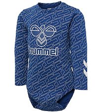 Hummel Bodysuit æ/s - hmlKamari - Navy Peony