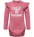 Hummel Bodysuit æ/s - hmlDana - Barogue Rose
