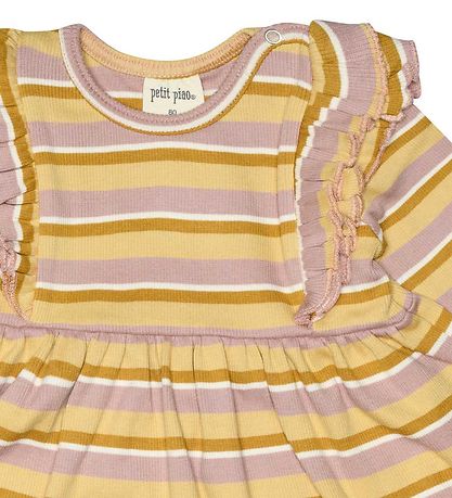 Robe Petit Piao - Modal - Adobe Rose/Yellow Maïs/Mustard Gold