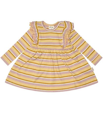 Robe Petit Piao - Modal - Adobe Rose/Yellow Maïs/Mustard Gold