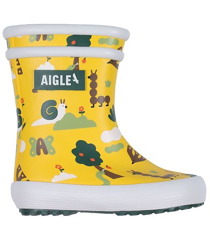 Aigle Rubber Boots - AI Baby Flash Play2 - Animals