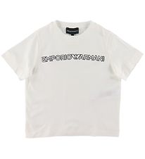 Emporio Armani T-paita - Valkoinen, Brodyyri