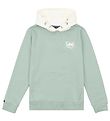 Lee Kapuzenpullover - Kompressor - Oversized - Blue Surf