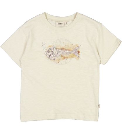 Wheat T-shirt - Fish skeleton - Chalk