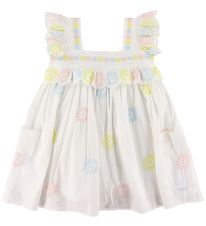 Stella McCartney Kids Mekko - Valkoinen/Pastelli, Kukat