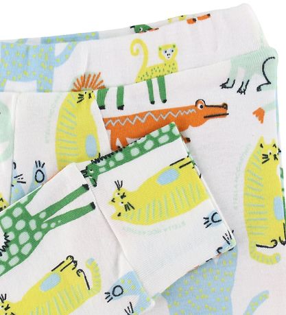 Stella McCartney Kids Leggings - White w. Animals