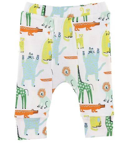 Stella McCartney Kids Leggings - White w. Animals