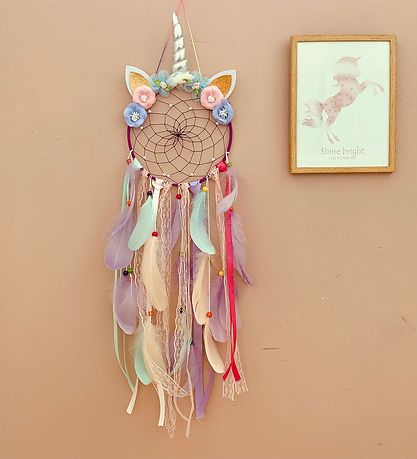 MillaVanilla Dream Catcher - Clip Toy w. Unicorn/Feather - Multi