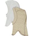 Wheat Balaclava - Single Layer - Amel - 2-Pack - Warm Stone Stri