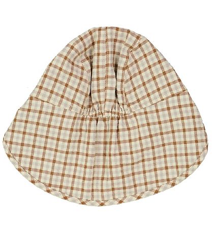 Wheat Legionnaire Hat - Albert - Golden Dove Check