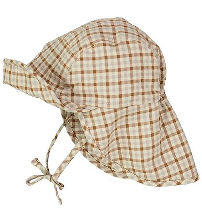 Wheat Legionnaire Hat - Albert - Golden Dove Check
