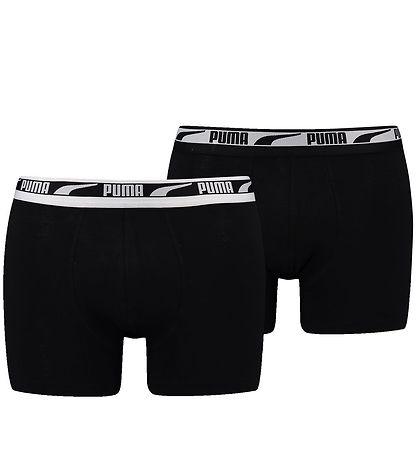 Puma Boxershorts - 2er-Pack - Schwarz