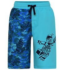 LEGO® Ninjago Zwembroeken - LWAlex 304 - UV40+ - Helder Blue