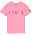 Champion Fashion T-Shirt - Rundhalsausschnitt - Pink