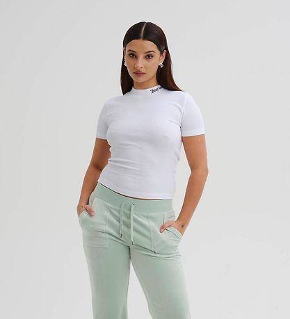 Juicy Couture 티셔츠 - 스카일러 립 - 화이트