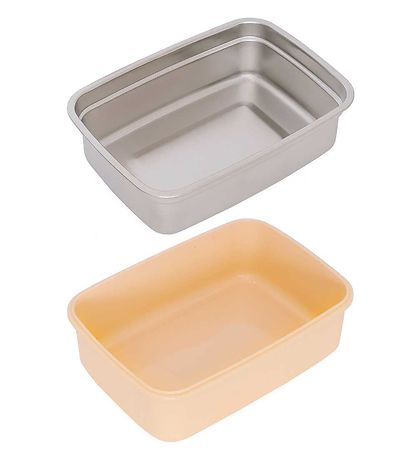 Petit Monkey Lunchbox - Fox - Italian Straw