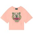 Kenzo T-Shirt - Rosa m. Tiger
