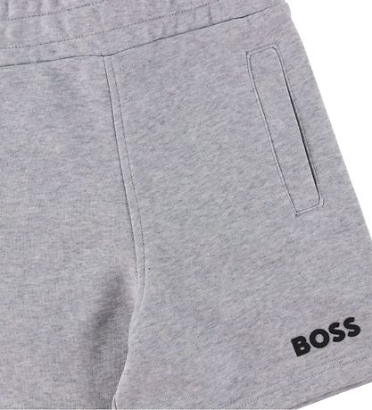 BOSS Sweatshorts - Grijs Gevlekt