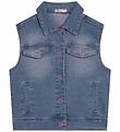 Billieblush Denimvest - Dobbel Stone+Bleach
