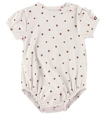 Barboteuse d'Été Smallstuff - Fraise - White/Églantier