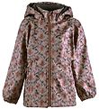 Mikk-Line Softshell jakki M. Flís - Endurunnið - Nougat M. Blóm