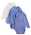Petit Bateau Body l/ä - 3-pack - Blå/Vit