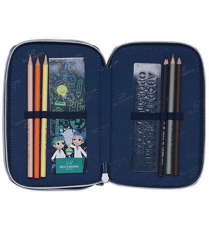 Beckmann Pencil Case w. Contents - Science
