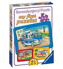 Ravensburger Puzzel - My First - 3 Verschillende - Animals In A