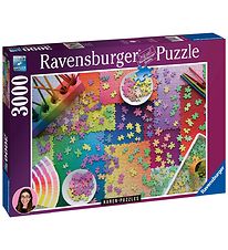 Ravensburger Púsluspil - 3000 Kubbar - Þrautir á þrautum
