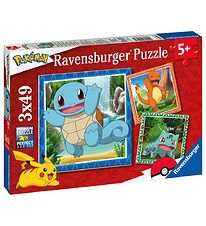 Ravensburger Puzzel - 3x49 Bakstenen - Pokémon