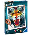 Ravensburger CreArt - Verfset - Polygoon Tijger