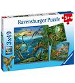 Ravensburger Jigsaw Puzzle - 3x49 Bricks - Dinosaur Facinaiton