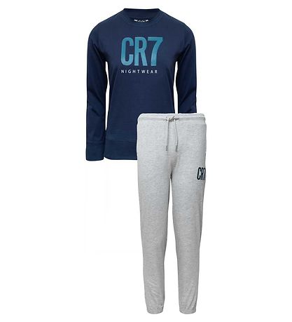 CR7 Pyjama Set - Blue/Grey