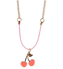 Meri Meri Ketting - Emaille kersen Necklace