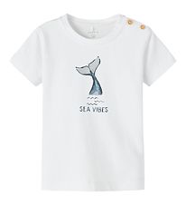 T-Shirt Name It - NbmFogat - Bright White
