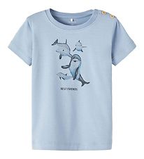 T-Shirt Name It - NbmFogat - Dusty Blue