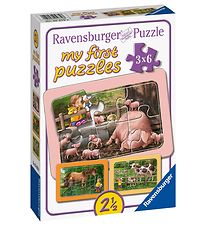 Ravensburger Puzzel - My First - 3 verschillende - Ontdek Th