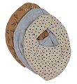 Pippi Baby Drool bib - 3-Pack - Indian Tan
