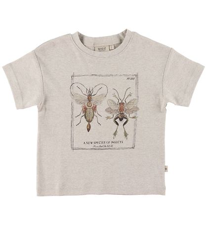Wheat T-shirt - New Species - Fossil Melange