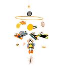 Djeco Baby Mobiel - Papier - 50 x 20,5 cm - Ruimteschepen