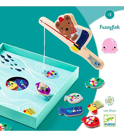 Djeco Visspel - Magnetisch - Fuzzyfish