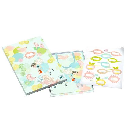 Djeco Growth Chart - Clip Toy - Spring