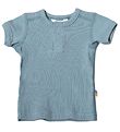 Joha T-shirt - Rib - Blue