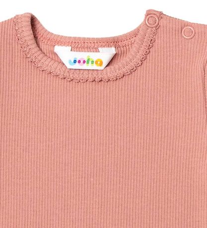 Joha T-shirt - Rib - A-form - Rosa