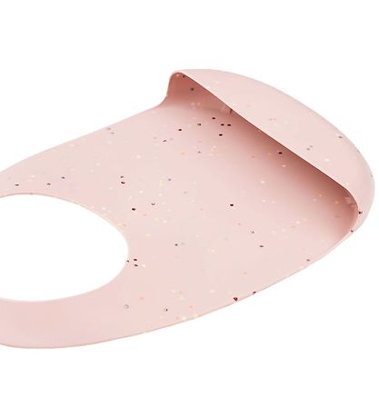 Done by Deer Bib w. Food Catcher - Silicone - Confetti Powder
